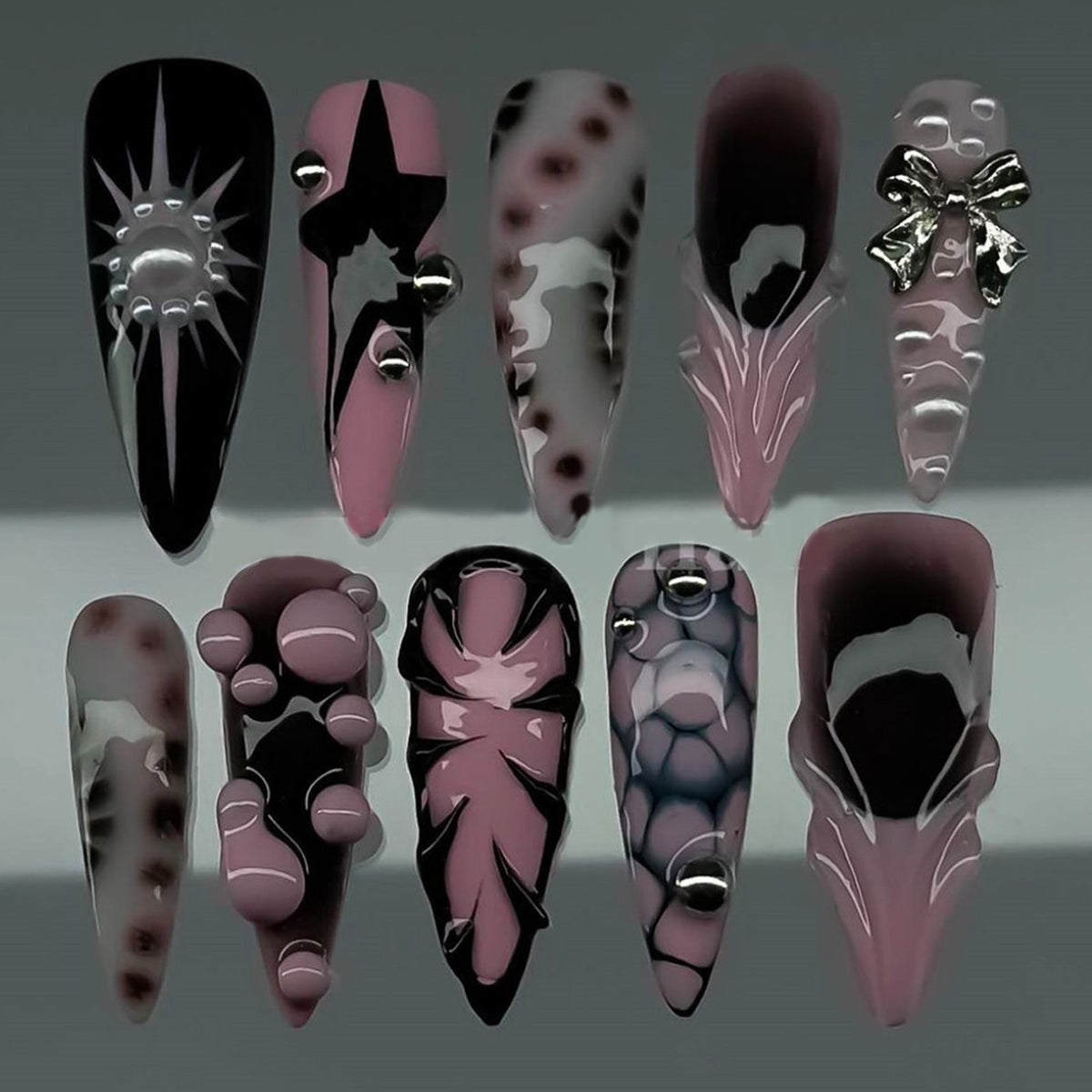 Artistic 3D Nail Art Set Acalora