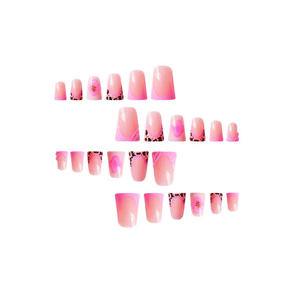 Floral Design Press-On Nail Set Acalora