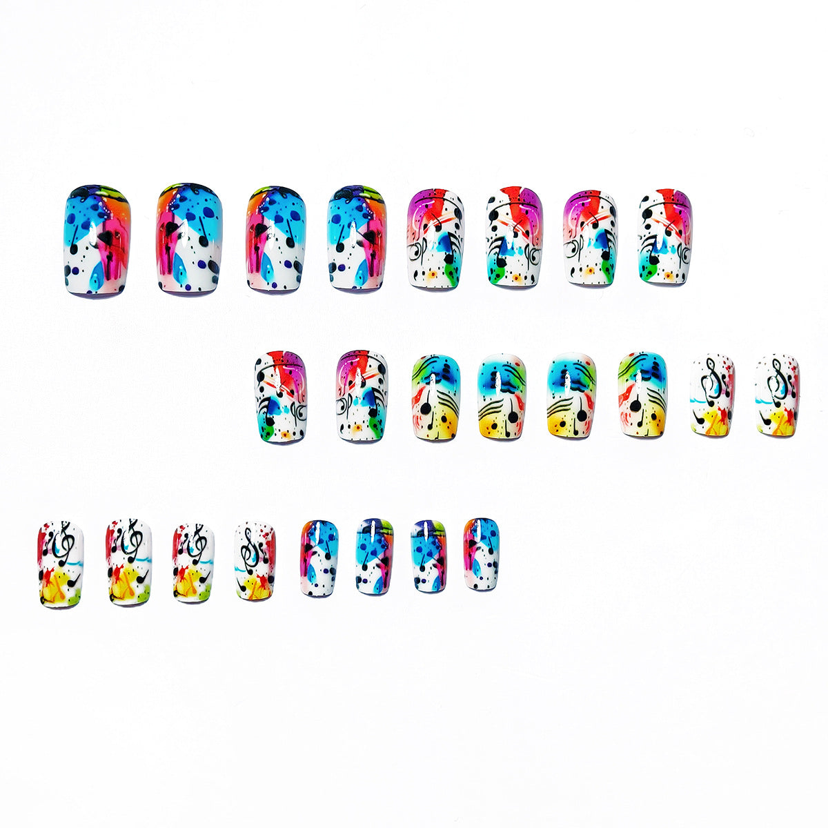 Musical Note Artistic Nail Art Acalora
