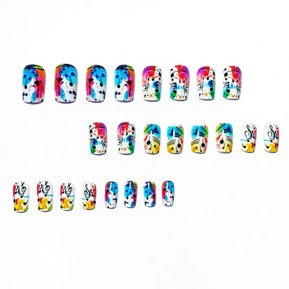 Musical Note Artistic Nail Art Acalora