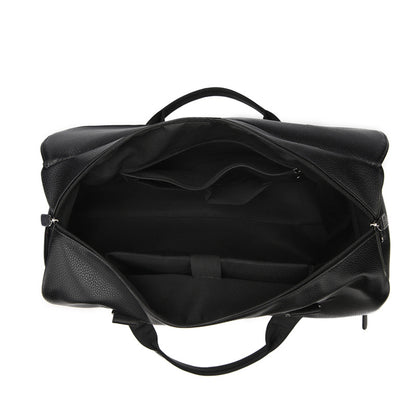 Premium Leather Weekender Duffel Bag Acalora
