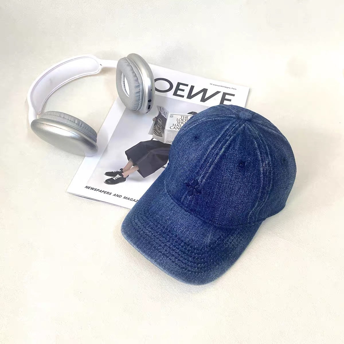 Lightweight Denim Baseball Cap