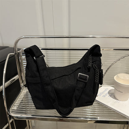 Eco-Friendly Ribbed Crossbody Bag Acalora