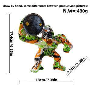 Sporty decorative figure of a weightlifter Acalora