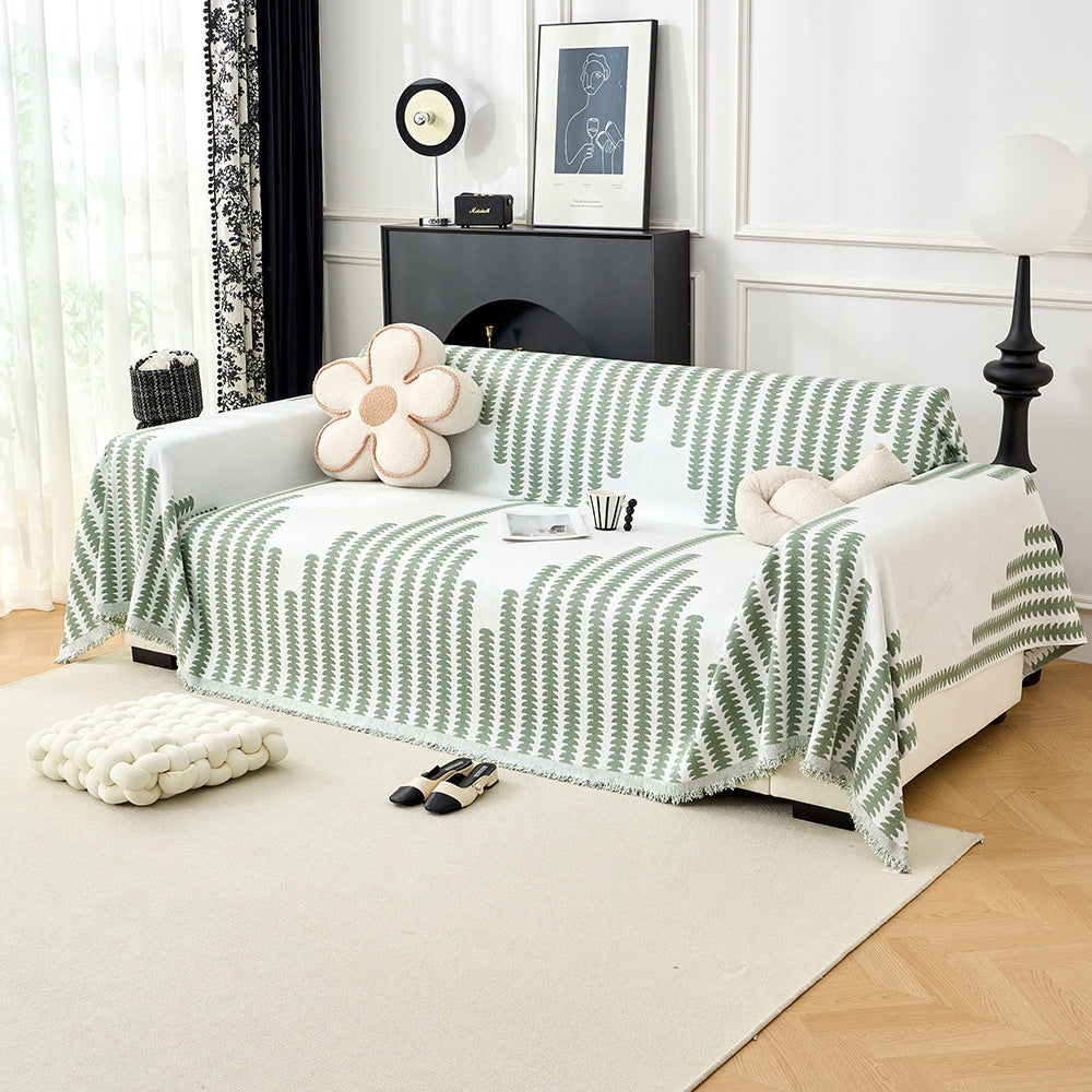 Elegant Textured Sofa Cover