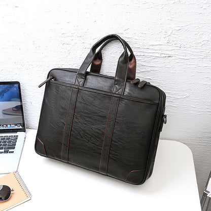 Professional Leather Briefcase Acalora