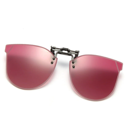 Women's fashionable sunglasses in a futuristic design with mirrored lenses Karnz