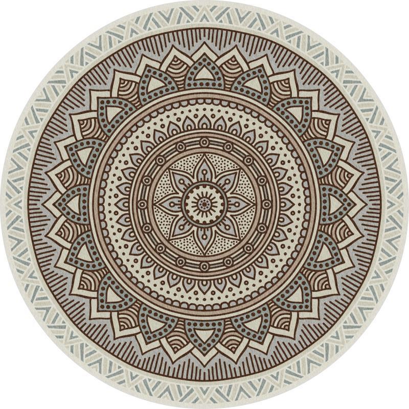 Intricate Mandala Design Area Mat
