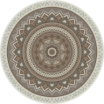 Intricate Mandala Design Area Mat