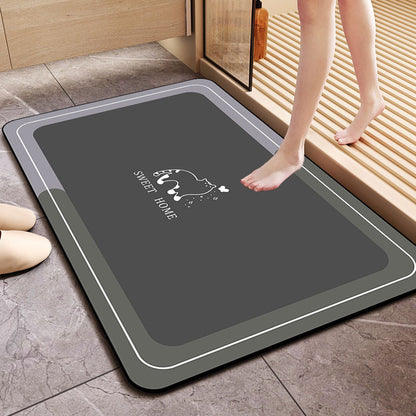 Absorbent Memory Foam Bathroom Mat