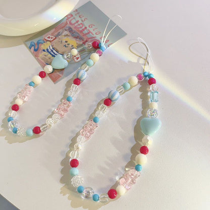 Colorful Beaded Charm Bracelet Acalora