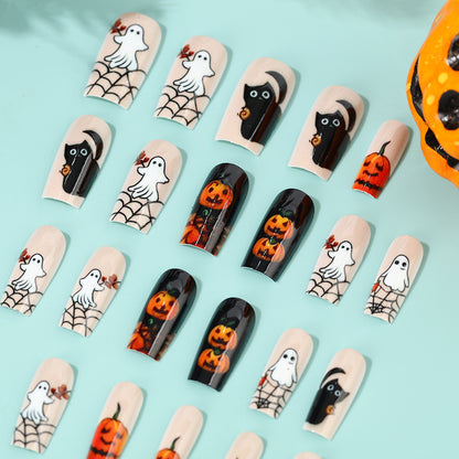 Creative Halloween Art Nails Set Acalora