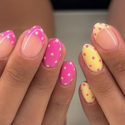 Polka Dot Nail Art Set Acalora