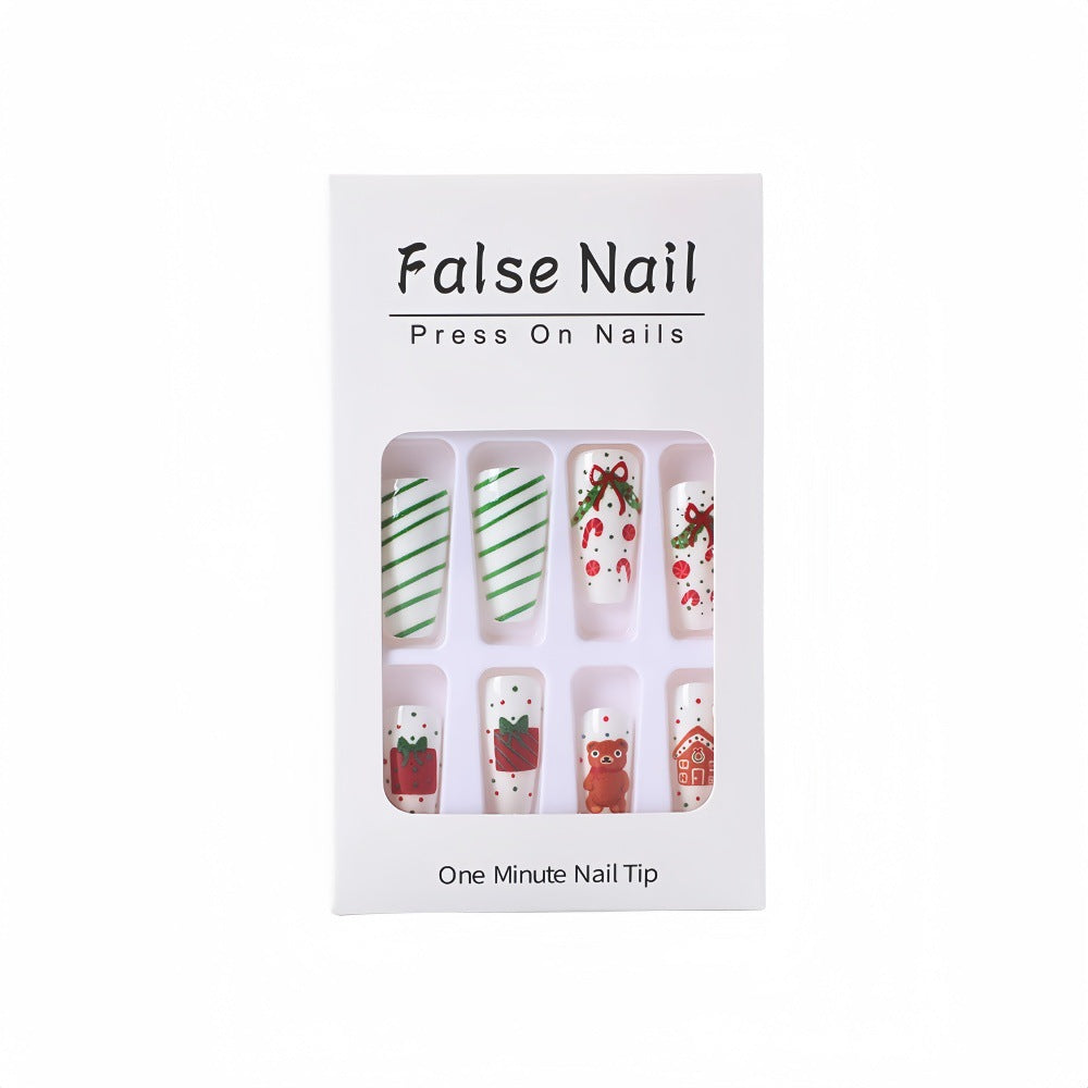 festive nail tips Acalora