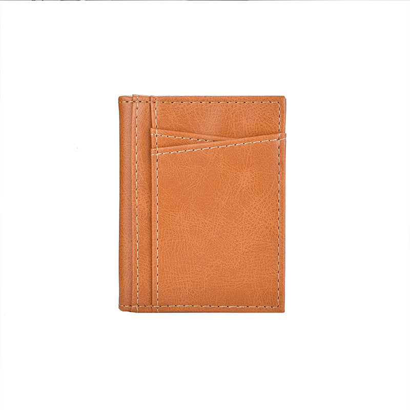 Minimalist Leather Card Wallet Acalora