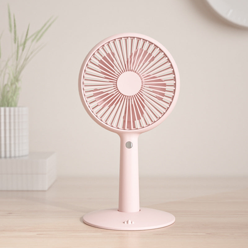 Unisex Portable Table Fan with Flexible Design and Powerful Battery Bowlift