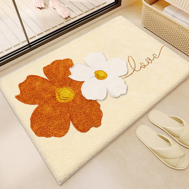 Soft Textured Bathroom Rug