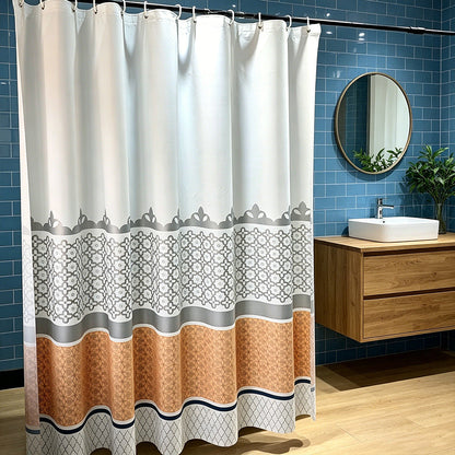 Stylish Geometric Shower Curtain