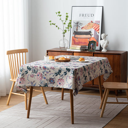 Vintage Floral Design Tablecloth