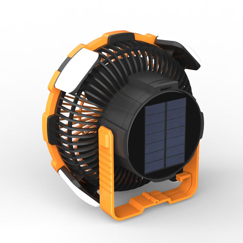 Portable Solar-Powered Cooling Fan Bowlift