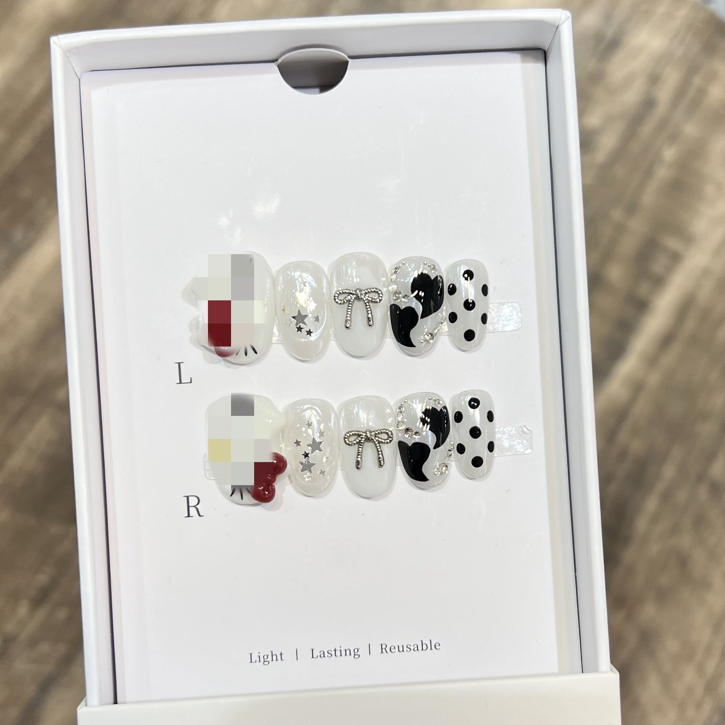 Cartoon-Themed Decorative Press-On Nail Set Acalora