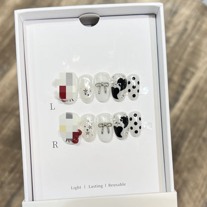 Cartoon-Themed Decorative Press-On Nail Set Acalora