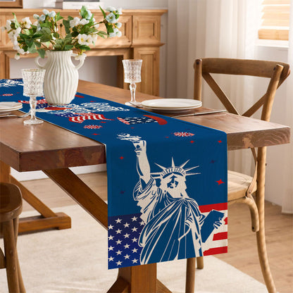 Decorative Patriotic Table Runner