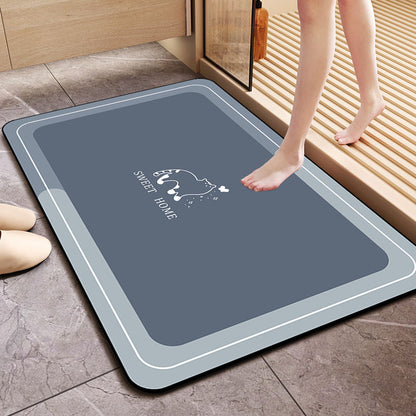 Absorbent Memory Foam Bathroom Mat