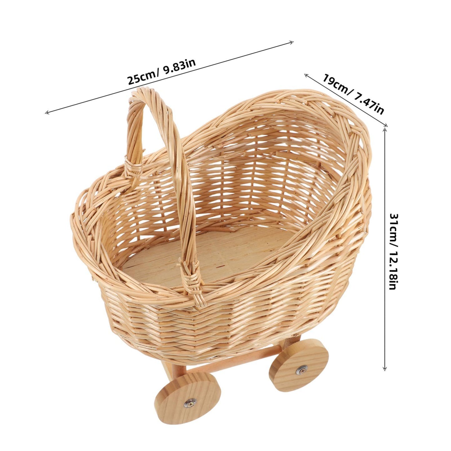 Playful Toy Cart On Wheels Acalora