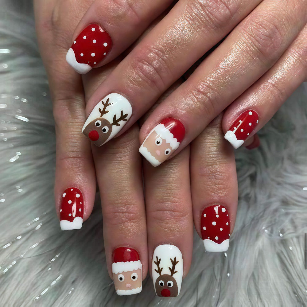Festive Christmas Art Nails Acalora