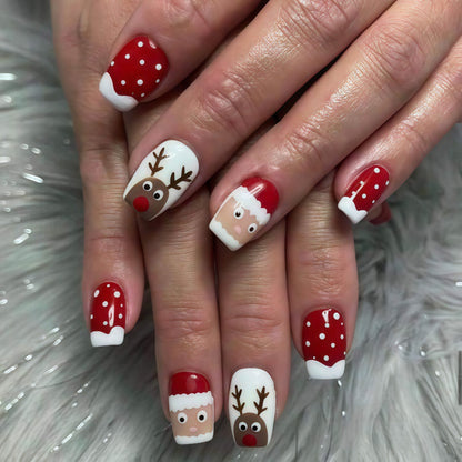 Festive Christmas Art Nails Acalora