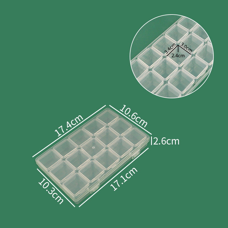 Clear Compartment Storage Organizer Acalora