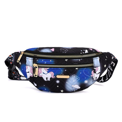 Stylish Printed Fanny Pack Acalora