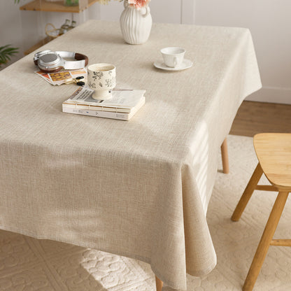 Elegant Textured Fabric Tablecloth
