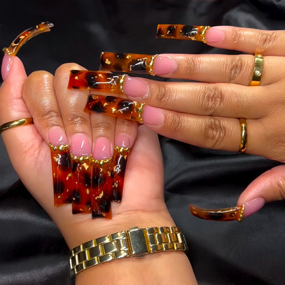 Decorative Press-On Nails Acalora