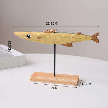 Coastal fish sculpture Display