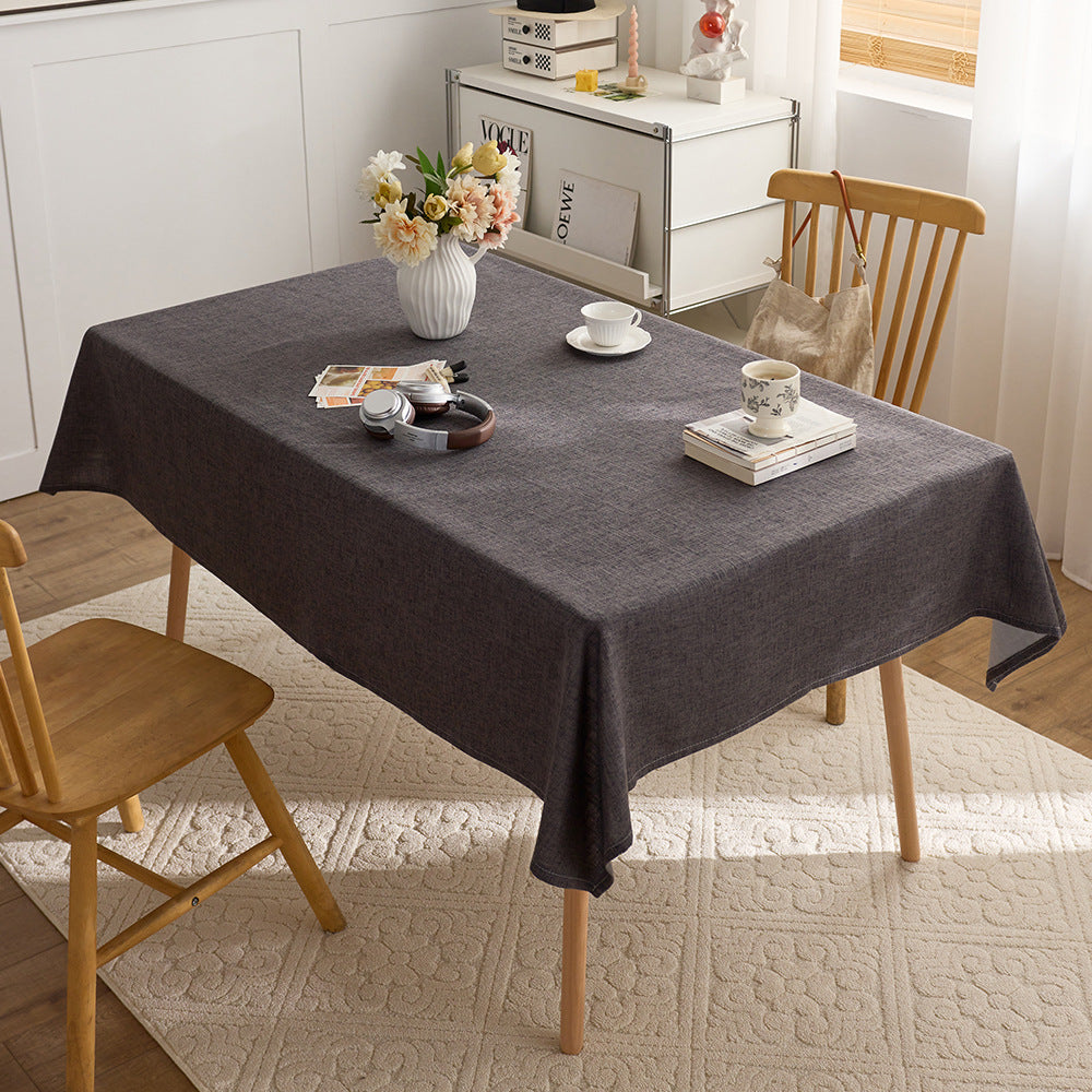 Elegant Textured Tablecloth