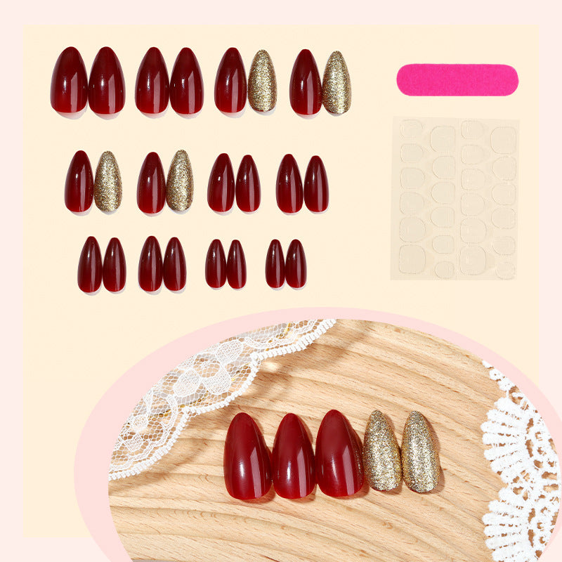 Glamorous Stiletto Press-On Nail Set Acalora