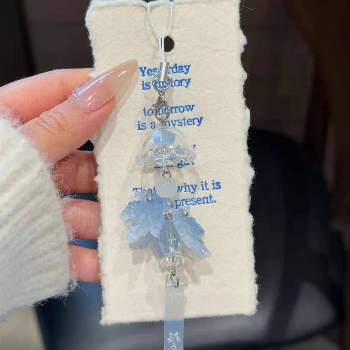 Inspirational Flower Pendant Charm Acalora