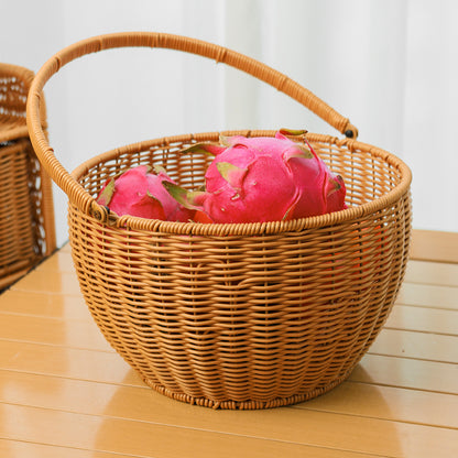 Handcrafted Decorative Woven Basket Acalora
