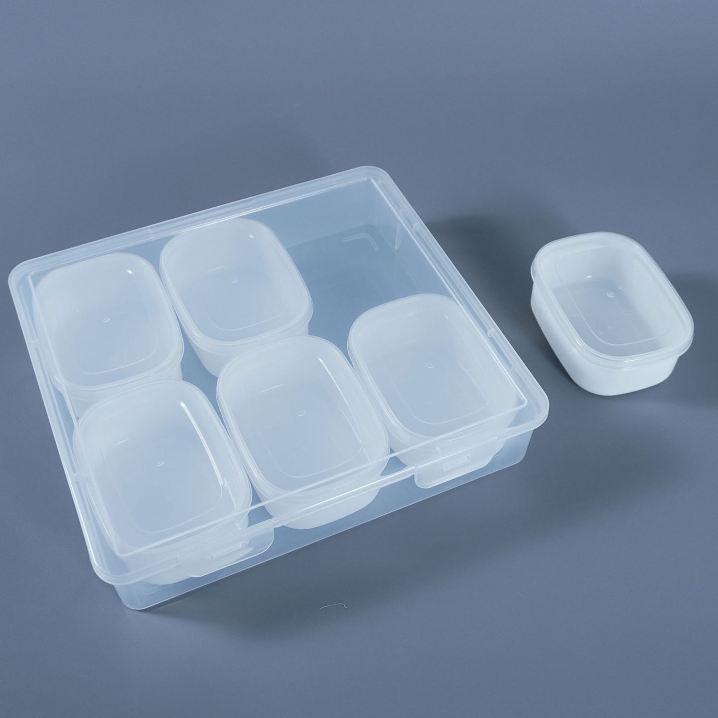 Multi-Functional Clear Craft Storage Container Acalora