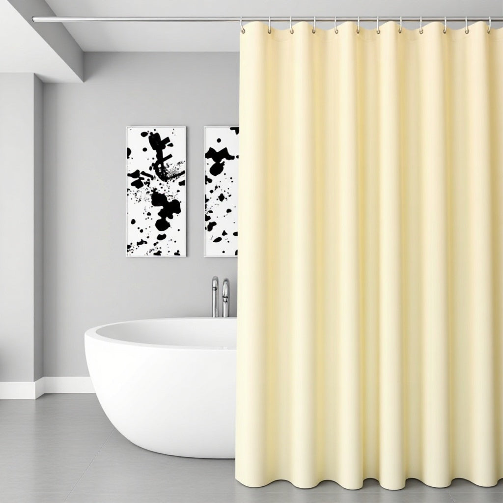 Translucent Shower Privacy Curtain