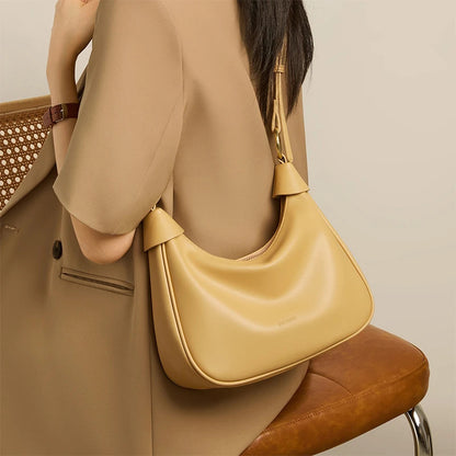 Stylish Curved Shoulder Bag Acalora