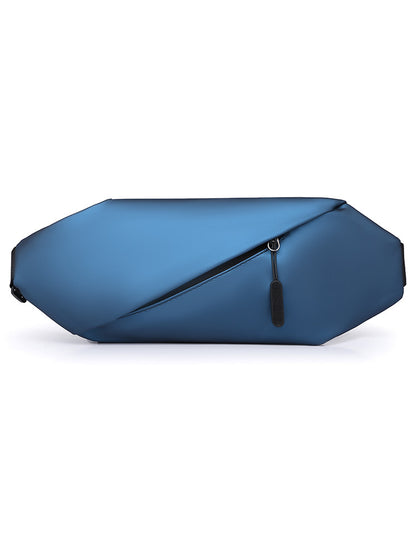 Modern Structured Leather Sling Bag Acalora