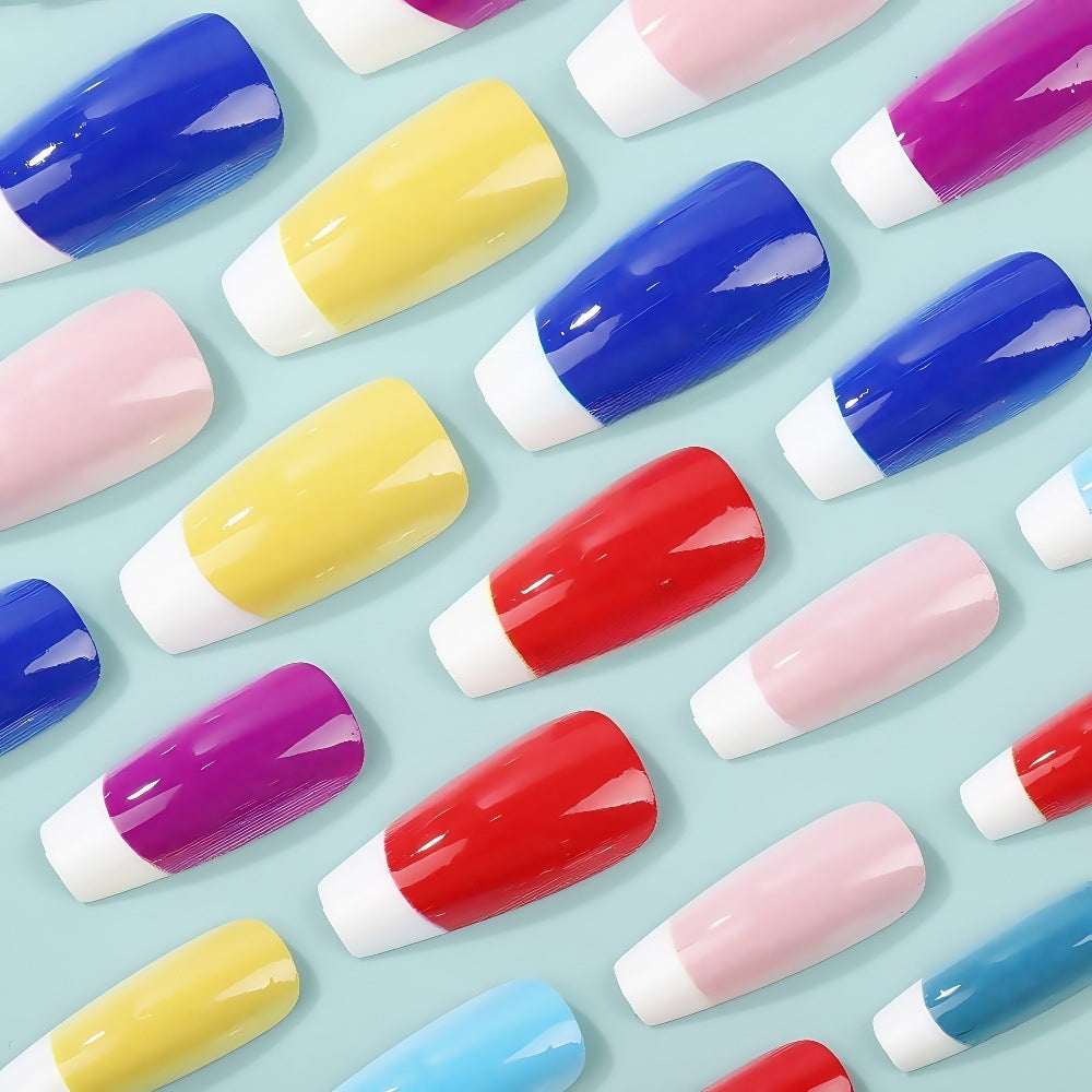 Nail Art Set with Creative Color Variations Acalora