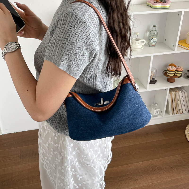 Stylish Soft Fabric Crossbody Handbag Acalora