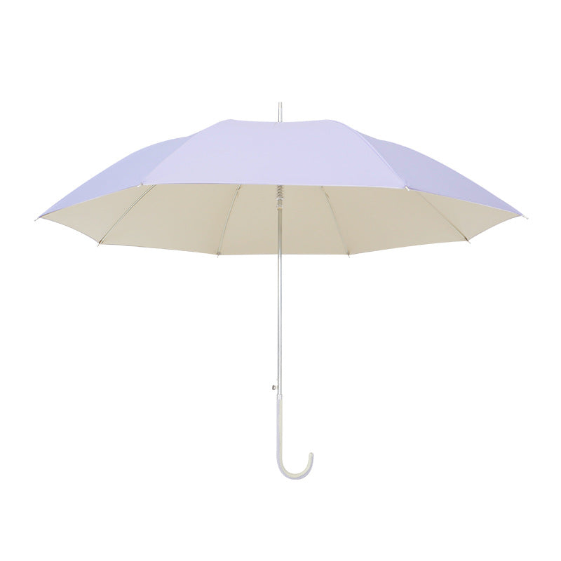 Women UV Protection Sun Umbrella with Ergonomic Handle Bowlift