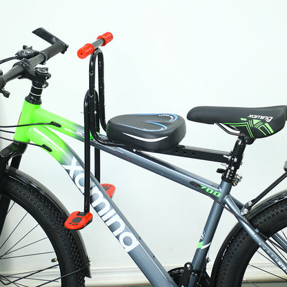 adjustable padded child bicycle passenger seat with safety armrest Bowlift