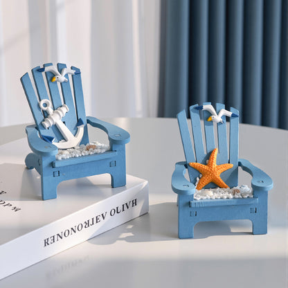 Miniature Beach Chair Decor