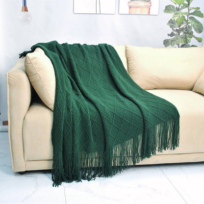Cozy Knitted Blanket